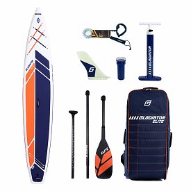 SUP GLADIATOR ELITE 14' Touring con pagaia carbon modello 2022 - SUP gonfiabile