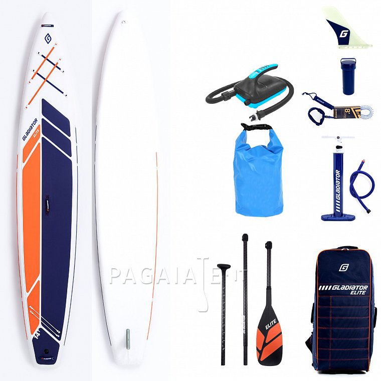 Paddleboard GLADIATOR ELITE 14' Touring s karbon pádlem model 2022  - nafukovací