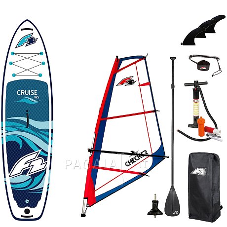 SUP F2 CRUISE WINDSURF 10'6 con vela - SUP gonfiabile, WindSUP, kayak