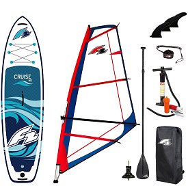 SUP F2 CRUISE WINDSURF 11'6 con la vela - SUP gonfiabile, WindSUP, kajak