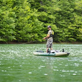 Kayak AQUA MARINA CALIBER 13'1" - kayak gonfiabile da pesca