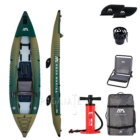 Kayak AQUA MARINA CALIBER 13'1" - kayak gonfiabile da pesca