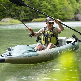Kayak AQUA MARINA CALIBER 13'1" - kayak gonfiabile da pesca