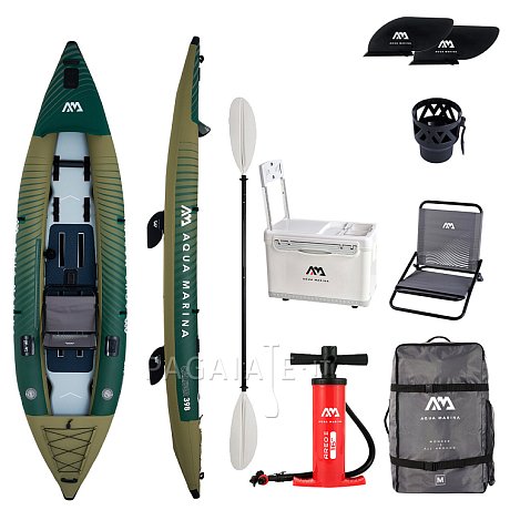 Kayak AQUA MARINA CALIBER 13'1" - kayak gonfiabile da pesca