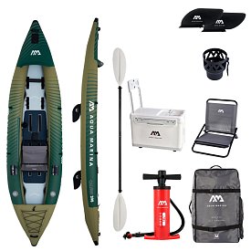 Kayak AQUA MARINA CALIBER 13'1" - kayak gonfiabile da pesca