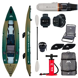 Kayak AQUA MARINA CALIBER 13'1" - kayak gonfiabile da pesca