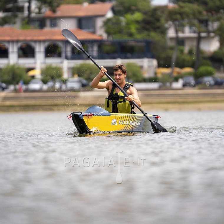 Kajak AQUA MARINA TOMAHAWK AIR-K 375 model 2023 -  jednomístný nafukovací