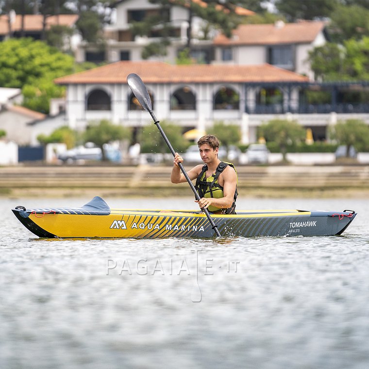 Kajak AQUA MARINA TOMAHAWK AIR-K 375 model 2023 -  jednomístný nafukovací