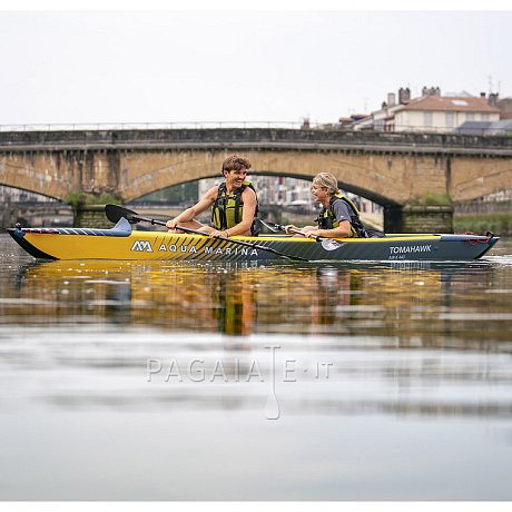 Kayak AQUA MARINA TOMAHAWK AIR-K 440 modello 2023 - kayak gonfiabile 2 posti