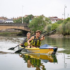 Kayak AQUA MARINA TOMAHAWK AIR-K 440 modello 2023 - kayak gonfiabile 2 posti