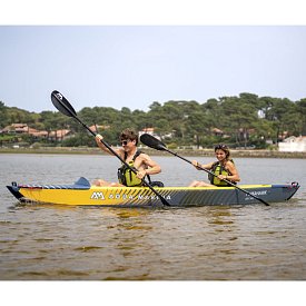 Kayak AQUA MARINA TOMAHAWK AIR-K 440 modello 2023 - kayak gonfiabile 2 posti