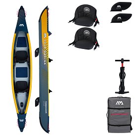 Kayak AQUA MARINA TOMAHAWK AIR-K 440 modello 2023 - kayak gonfiabile 2 posti