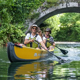 Canoa AQUA MARINA Tomahawk AIR-C modello 2023 - canoa gonfiabile 3 posti