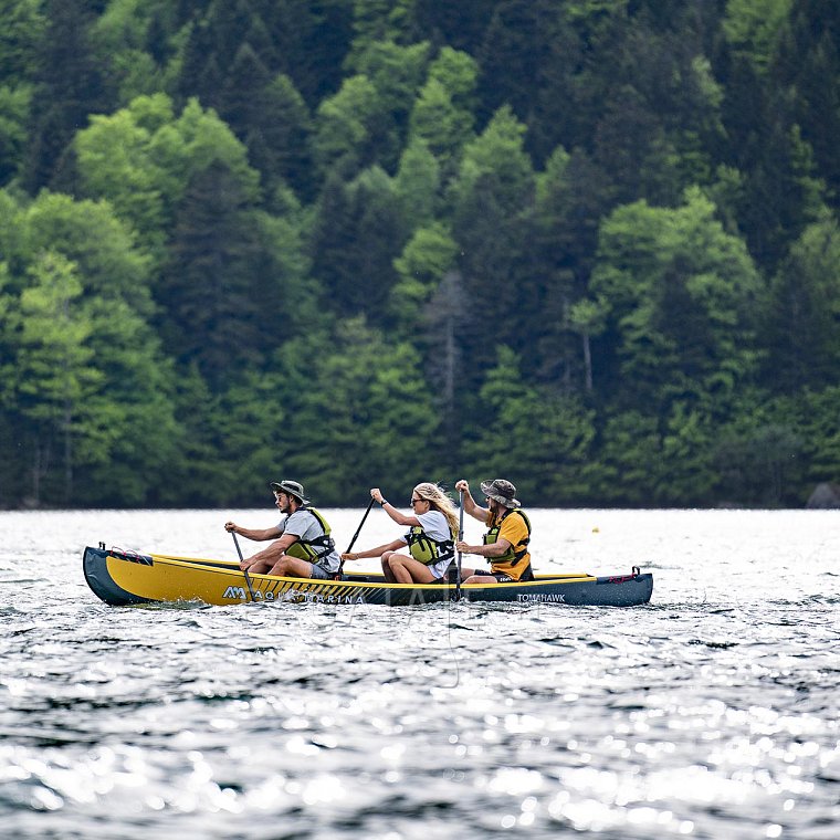 Kanoe AQUA MARINA Tomahawk AIR-C model 2023 - trojmístná nafukovací