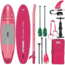 SUP AQUA MARINA CORAL 10'2 PINK - SUP gonfiabile