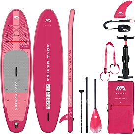 SUP AQUA MARINA CORAL 10'2 PINK - SUP gonfiabile