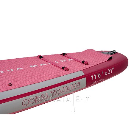 SUP AQUA MARINA CORAL TOURING 11'6" PINK - SUP gonfiabile