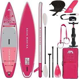 SUP AQUA MARINA CORAL TOURING 11'6" PINK - SUP gonfiabile