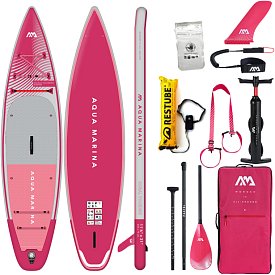 SUP AQUA MARINA CORAL TOURING 11'6" PINK - SUP gonfiabile