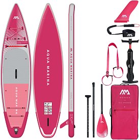 SUP AQUA MARINA CORAL TOURING 11'6" PINK - SUP gonfiabile