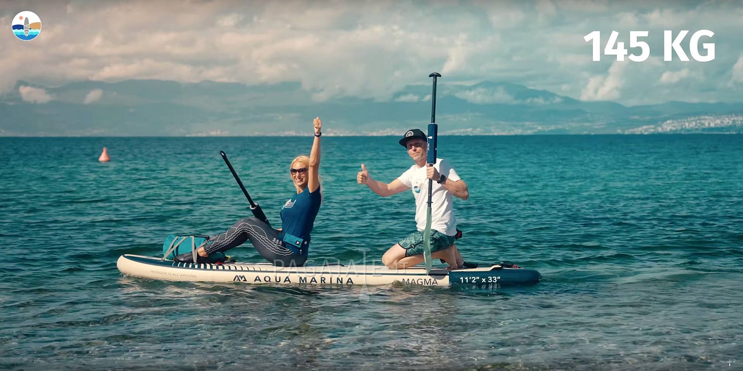 SUP AQUA MARINA MAGMA 11'2 modello 2023 - SUP gonfiabile