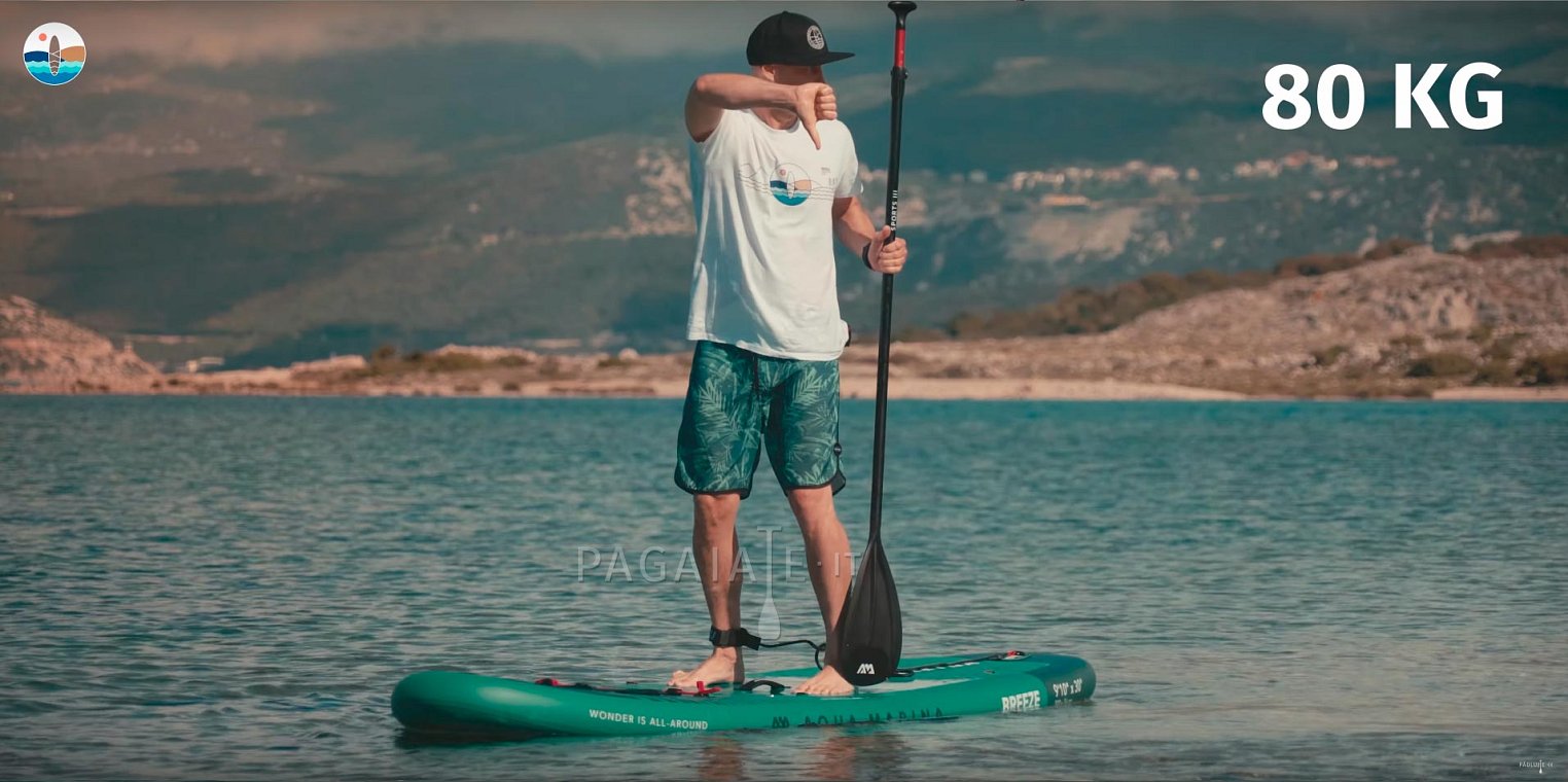 SUP AQUA MARINA BREEZE 9'10 modello 2023 - SUP gonfiabile