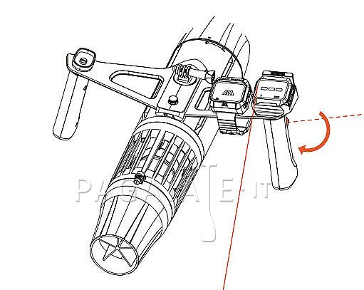 Motore AQUA MARINA BlueDrive X PRO  - per SUP, kayak e scooter subacqueo - 2x batterie, 1x caricabatterie