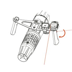 Motore AQUA MARINA BlueDrive X PRO  - per SUP, kayak e scooter subacqueo - 2x batterie, 1x caricabatterie