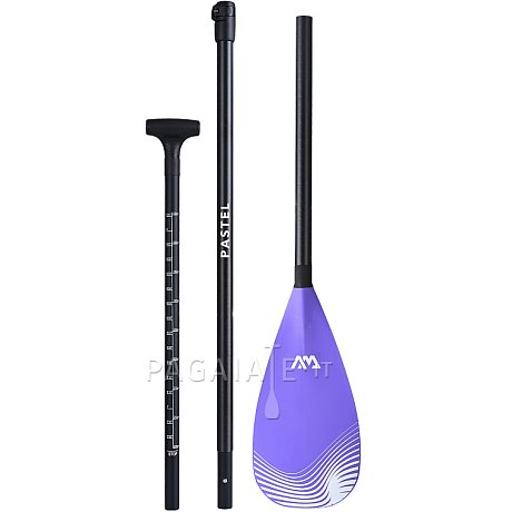 Pagaia AQUA MARINA PASTEL purple in 3 sezioni -  per SUP gonfiabili