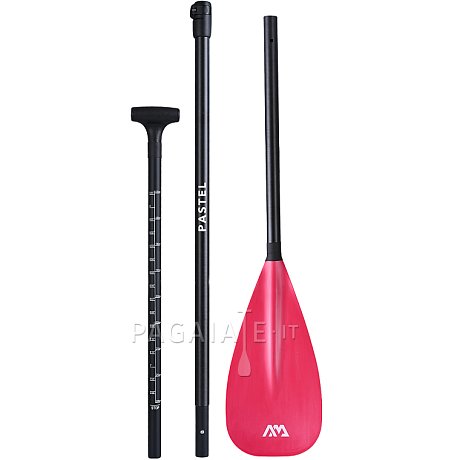 Pagaia AQUA MARINA PASTEL pink in 3 sezioni -  per SUP gonfiabili