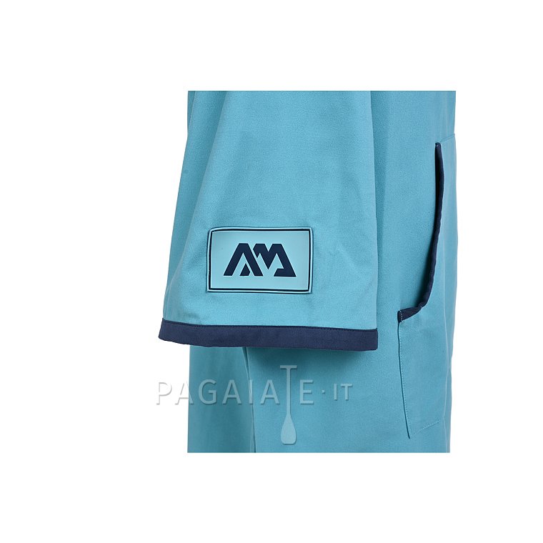 Pončo Aqua Marina Micro-fabric Change (Aqua) pro snadné převlékání v chladném počasí