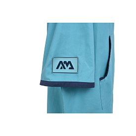 Poncho Aqua Marina Micro-fabric Change (Aqua) per un facile cambio quando fa freddo