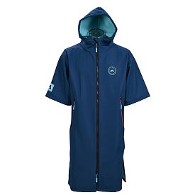 Poncho Aqua Marina Water-repellent Thermal (Navy) per un facile cambio quando fa freddo