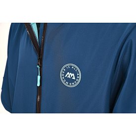 Poncho Aqua Marina Water-repellent Thermal (Navy) per un facile cambio quando fa freddo