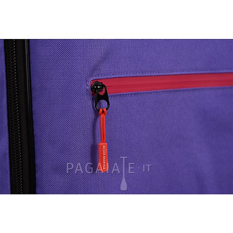 Zaino da trasporto AQUA MARINA ZIP BACKPACK  S per SUP gonfiabile - PURPLE colore viola