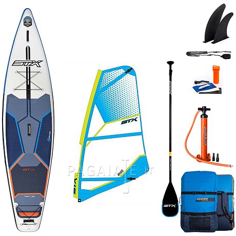 SUP STX WS Tourer 11'6 WindSUP con pagaia e vela STX 2022 - SUP gonfiabile e  windsurf