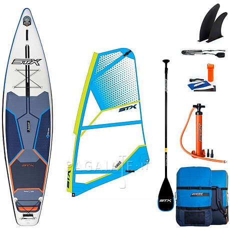 SUP STX WS Tourer 11'6 WindSUP con pagaia e vela STX 2022 - SUP gonfiabile e  windsurf