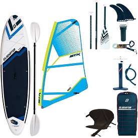 SUP GLADIATOR WindSUP 10'7  completo di vela - SUP gonfiabile, WindSUP e kayak