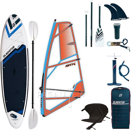 SUP GLADIATOR WindSUP 10'7  completo di vela - SUP gonfiabile, WindSUP e kayak