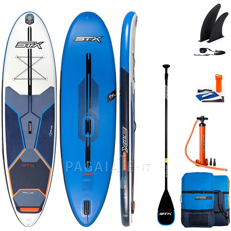 Paddleboard STX WS Hybrid Freeride 11'6-32 Blue Orange - nafukovací paddleboard