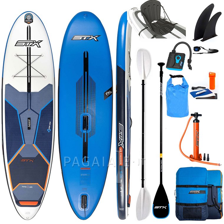 Paddleboard STX WS Hybrid Freeride 11'6-32 Blue Orange - nafukovací paddleboard