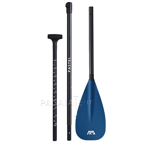 Pagaia AQUA MARINA PASTEL 2023 blu navy in 3 sezioni -  per SUP gonfiabili