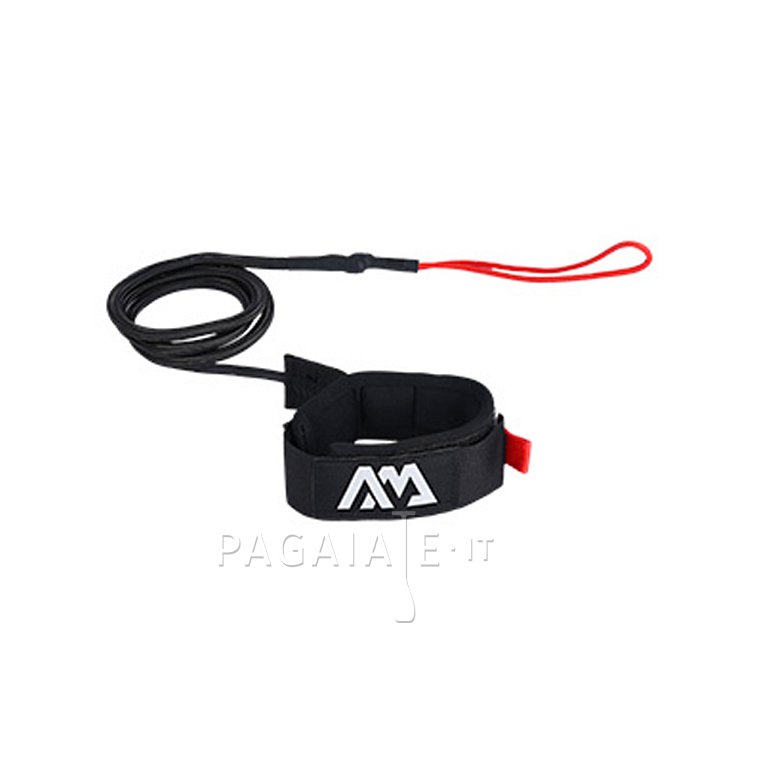 Leash AQUA MARINA SAFETY LEASH 8'/5 mm 2023 - pojistný řemínek pro paddleboardy