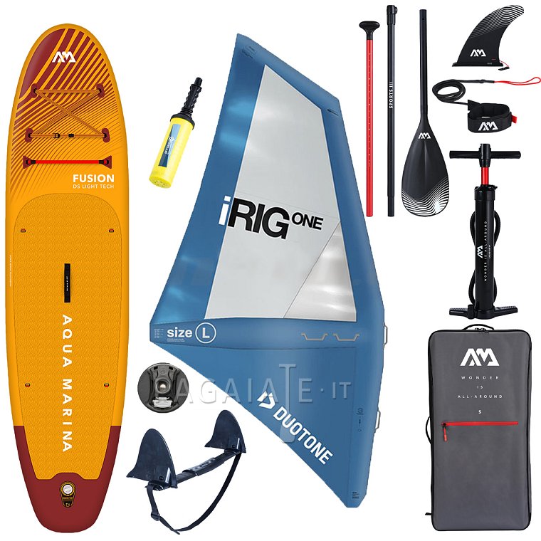 Paddleboard AQUA MARINA FUSION 10'10 model 2023 komplet s nafukovací plachtou