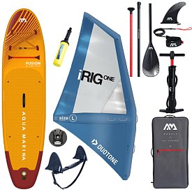 SUP AQUA MARINA FUSION 10'10 modello 2023 completo di vela gonfiabile