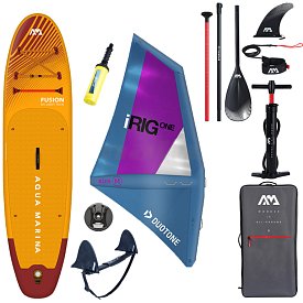 SUP AQUA MARINA FUSION 10'10 completo di vela gonfiabile