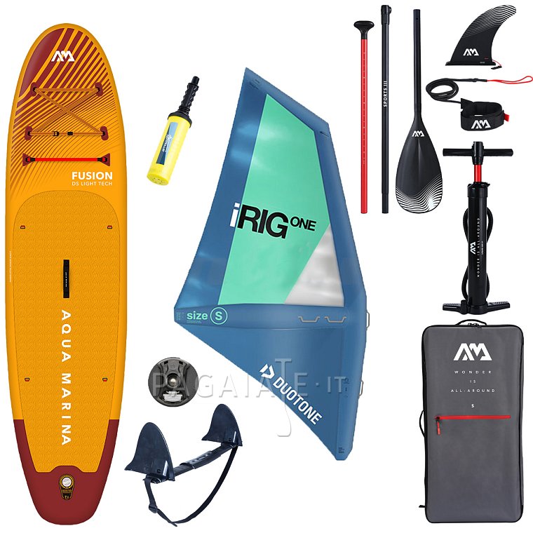 Paddleboard AQUA MARINA FUSION 10'10 model 2023 komplet s nafukovací plachtou