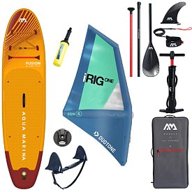 SUP AQUA MARINA FUSION 10'10 modello 2023 completo di vela gonfiabile