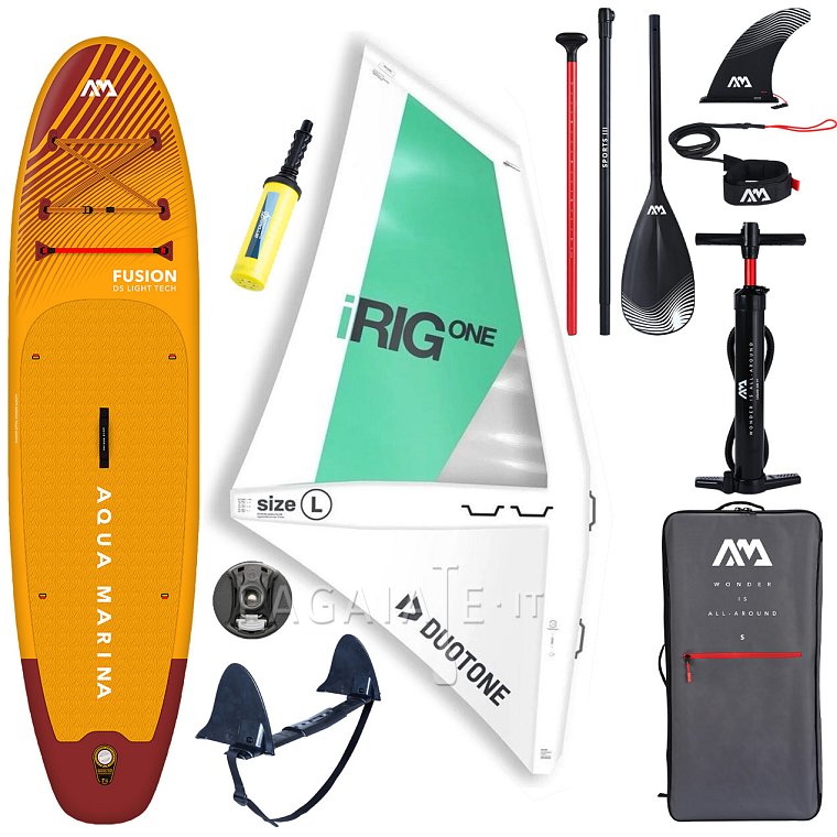 SUP AQUA MARINA FUSION 10'10 completo di vela gonfiabile