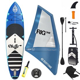 SUP SKIFFO SMU 10'4 COMBO con vela gonfiabile DUOTONE- SUP gonfiabile, WindSUP, kayak